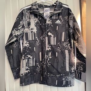 Kids lightweight Adidas jacket size 6
